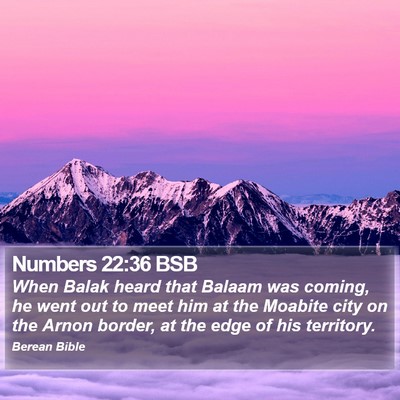 Numbers 22:36 BSB Bible Verse Image