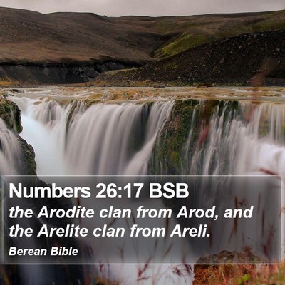 Numbers 26:17 BSB Bible Verse Image