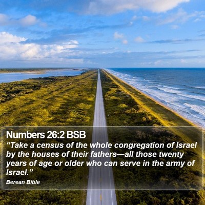 Numbers 26:2 BSB Bible Verse Image