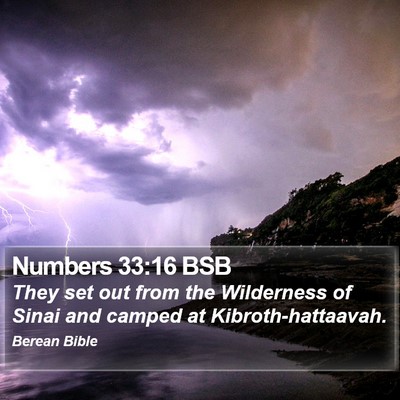 Numbers 33:16 BSB Bible Verse Image