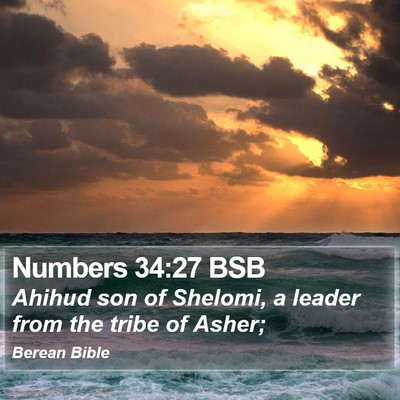 Numbers 34:27 BSB Bible Verse Image