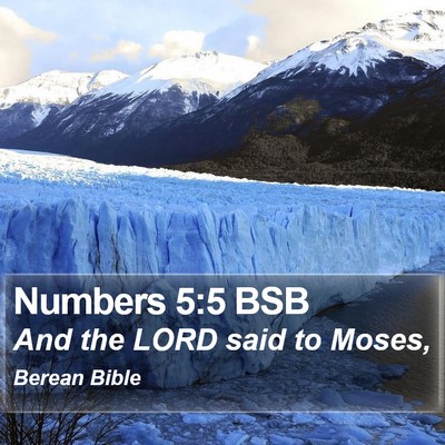 Numbers 5:5 BSB Bible Verse Image
