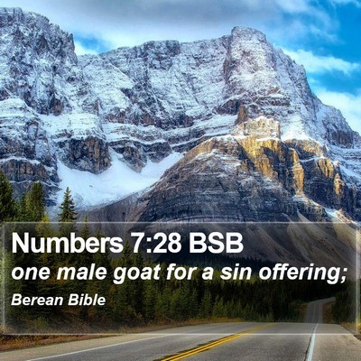 Numbers 7:28 BSB Bible Verse Image