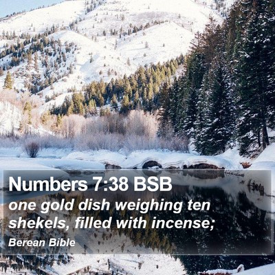 Numbers 7:38 BSB Bible Verse Image