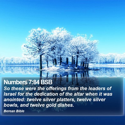 Numbers 7:84 BSB Bible Verse Image