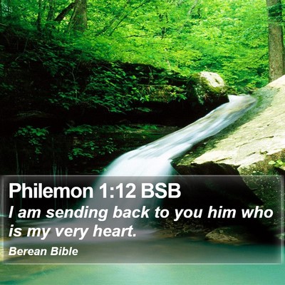 Philemon 1:12 BSB Bible Verse Image