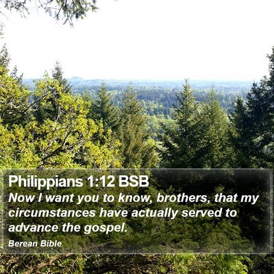Philippians 1:12 BSB Bible Verse Image