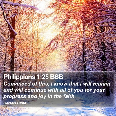 Philippians 1:25 BSB Bible Verse Image