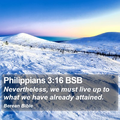 Philippians 3:16 BSB Bible Verse Image