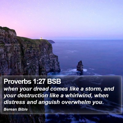 Proverbs 1:27 BSB Bible Verse Image