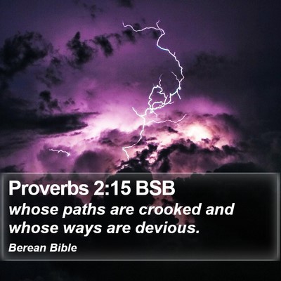 Proverbs 2:15 BSB Bible Verse Image