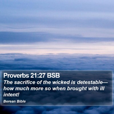 Proverbs 21:27 BSB Bible Verse Image