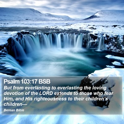 Psalm 103:17 BSB Bible Verse Image