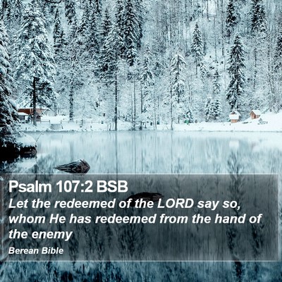Psalm 107:2 BSB Bible Verse Image