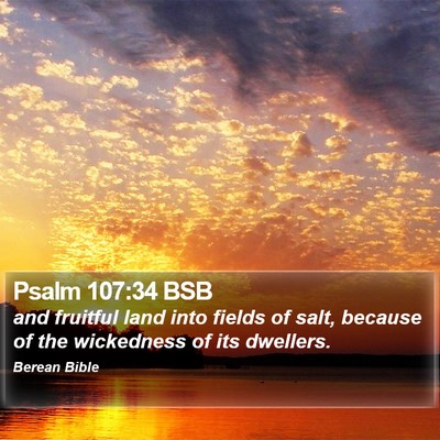 Psalm 107:34 BSB Bible Verse Image