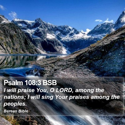 Psalm 108:3 BSB Bible Verse Image