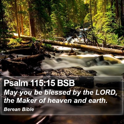 Psalm 115:15 BSB Bible Verse Image