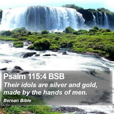Psalm 115:4 BSB Bible Verse Image