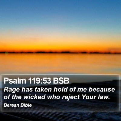 Psalm 119:53 BSB Bible Verse Image