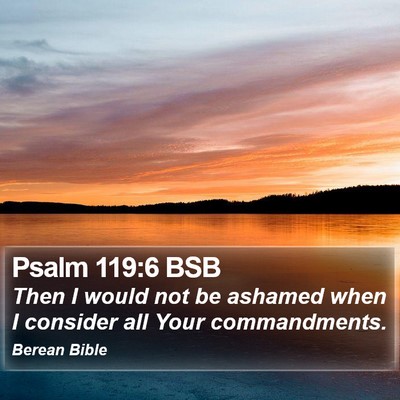 Psalm 119:6 BSB Bible Verse Image