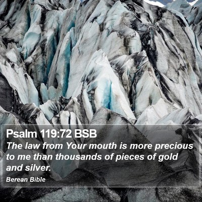 Psalm 119:72 BSB Bible Verse Image