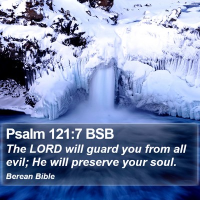 Psalm 121:7 BSB Bible Verse Image