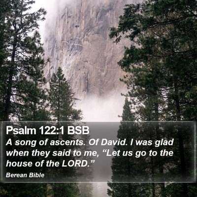 Psalm 122:1 BSB Bible Verse Image