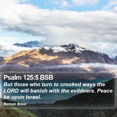 Psalm 125:5 BSB Bible Verse Image