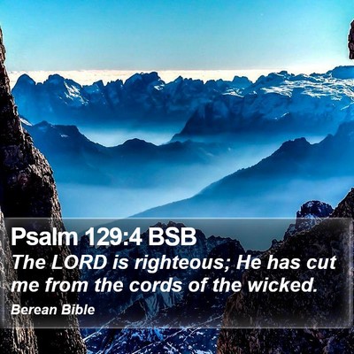 Psalm 129:4 BSB Bible Verse Image