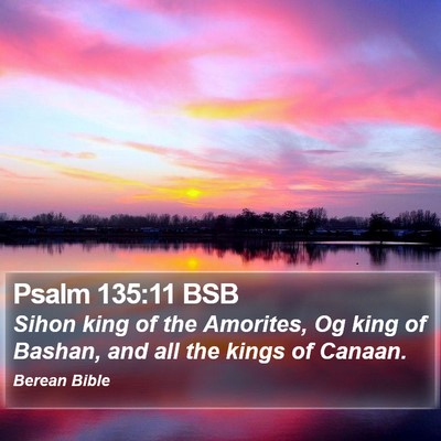 Psalm 135:11 BSB Bible Verse Image
