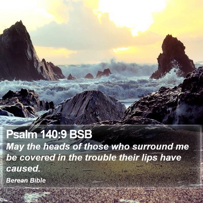 Psalm 140:9 BSB Bible Verse Image