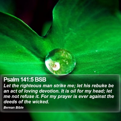 Psalm 141:5 BSB Bible Verse Image