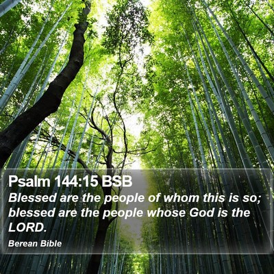 Psalm 144:15 BSB Bible Verse Image