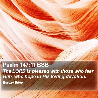 Psalm 147:11 BSB Bible Verse Image