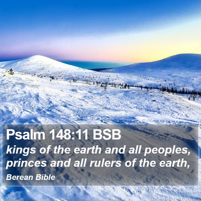 Psalm 148:11 BSB Bible Verse Image