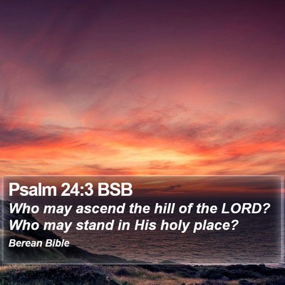 Psalm 24:3 BSB Bible Verse Image