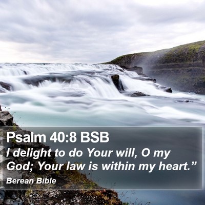 Psalm 40:8 BSB Bible Verse Image