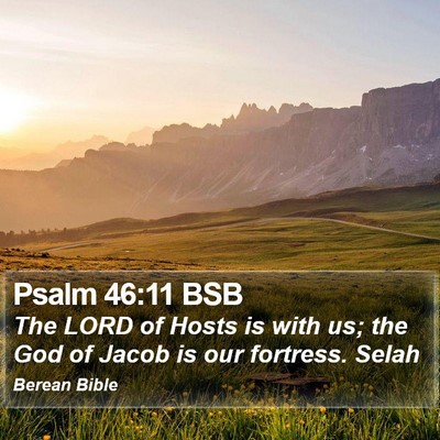 Psalm 46:11 BSB Bible Verse Image