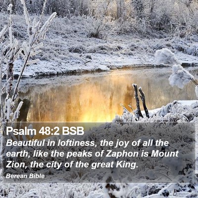 Psalm 48:2 BSB Bible Verse Image