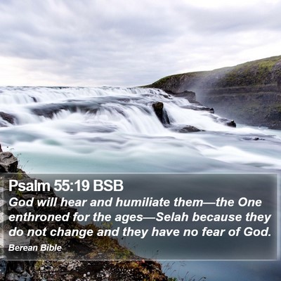 Psalm 55:19 BSB Bible Verse Image