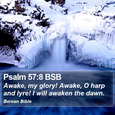 Psalm 57:8 BSB Bible Verse Image