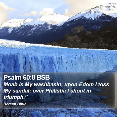 Psalm 60:8 BSB Bible Verse Image