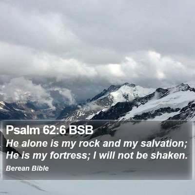 Psalm 62:6 BSB Bible Verse Image