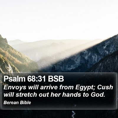 Psalm 68:31 BSB Bible Verse Image