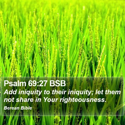 Psalm 69:27 BSB Bible Verse Image