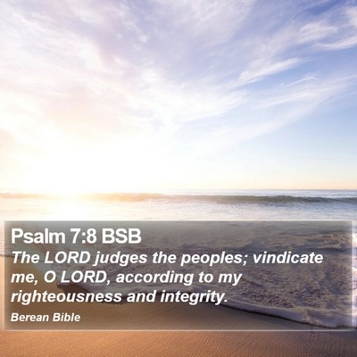 Psalm 7:8 BSB Bible Verse Image