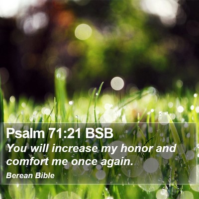 Psalm 71:21 BSB Bible Verse Image