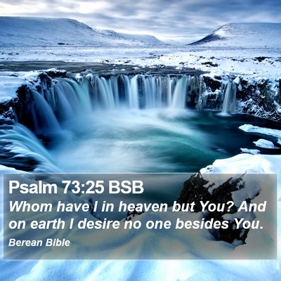 Psalm 73:25 BSB Bible Verse Image