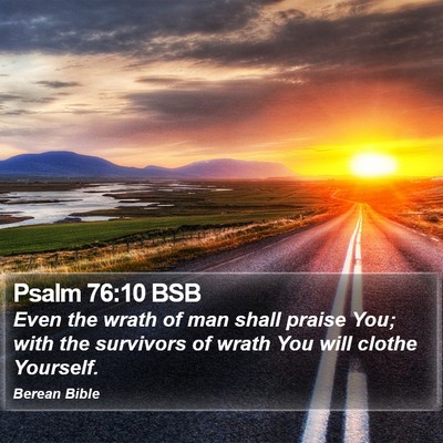 Psalm 76:10 BSB Bible Verse Image