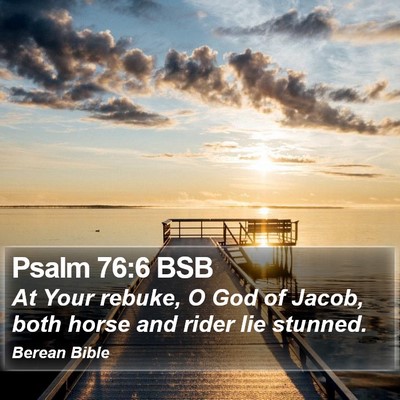 Psalm 76:6 BSB Bible Verse Image